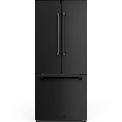 Cu. Ft. Black Gordon Ramsay Collection Counter-Depth French Door Refrigerator