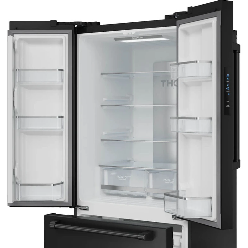 Cu. Ft. Black Gordon Ramsay Collection Counter-Depth French Door Refrigerator