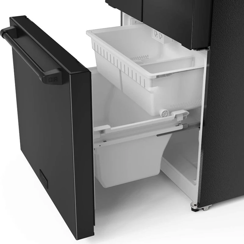 Cu. Ft. Black Gordon Ramsay Collection Counter-Depth French Door Refrigerator
