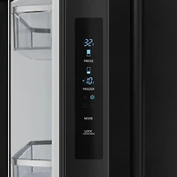 Cu. Ft. Black Gordon Ramsay Collection Counter-Depth French Door Refrigerator