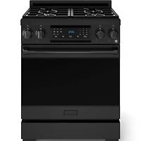 Cu. Ft. Matte Black Gordon Ramsay Collection Freestanding Gas Range