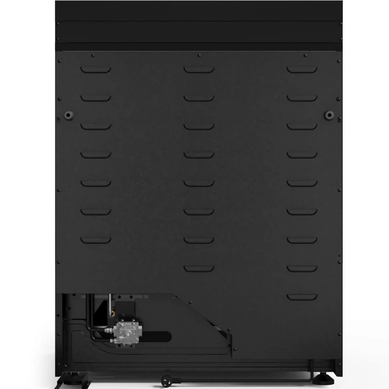 4.55 Cu. Ft. Matte Black Gordon Ramsay Collection Slide-In Convection Gas Range