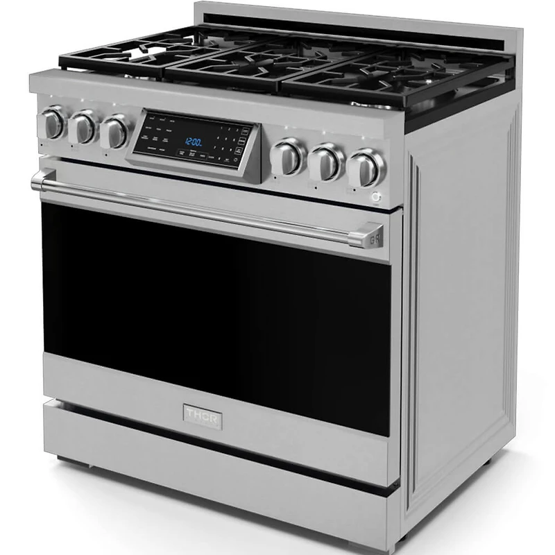 6.0 Cu. Ft. Stainless Gordon Ramsay Collection Slide-In Gas Convection Range