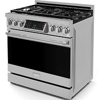 6.0 Cu. Ft. Stainless Gordon Ramsay Collection Slide-In Gas Convection Range