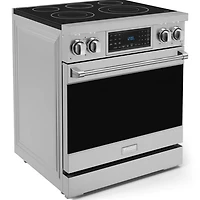 Cu. Ft. Stainless Gordon Ramsay Collection Slide-In Electric Convection Range