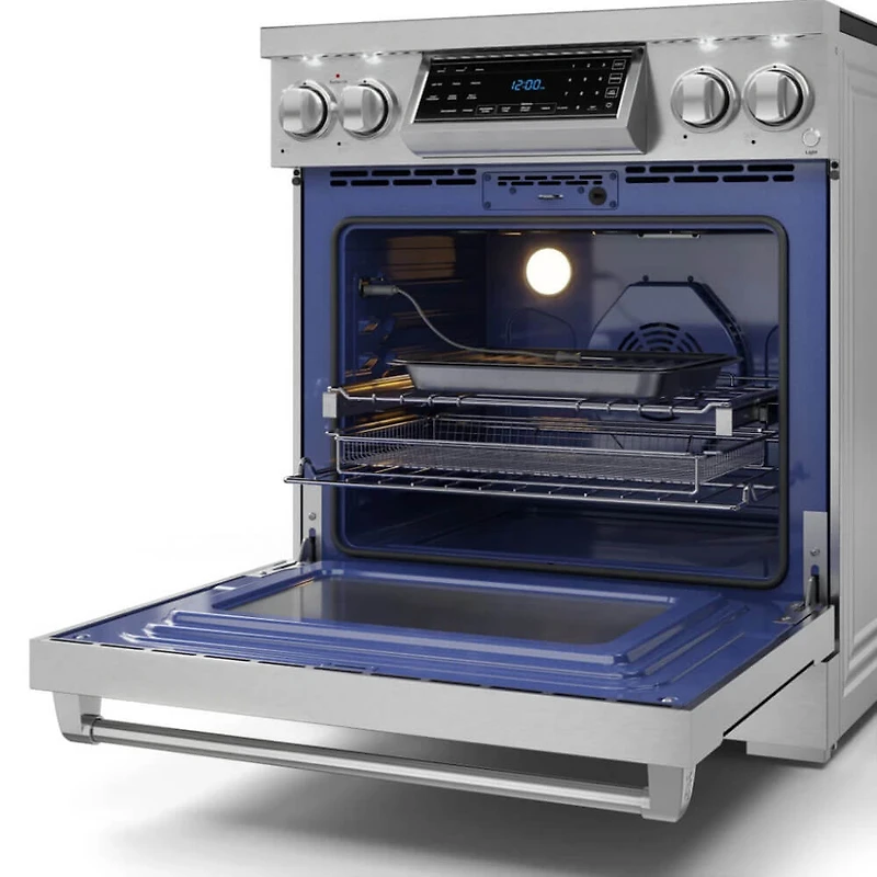 Cu. Ft. Stainless Gordon Ramsay Collection Slide-In Electric Convection Range
