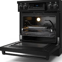 4.55 Cu. Ft. Matte Black Gordon Ramsay Collection Freestanding Electric Range