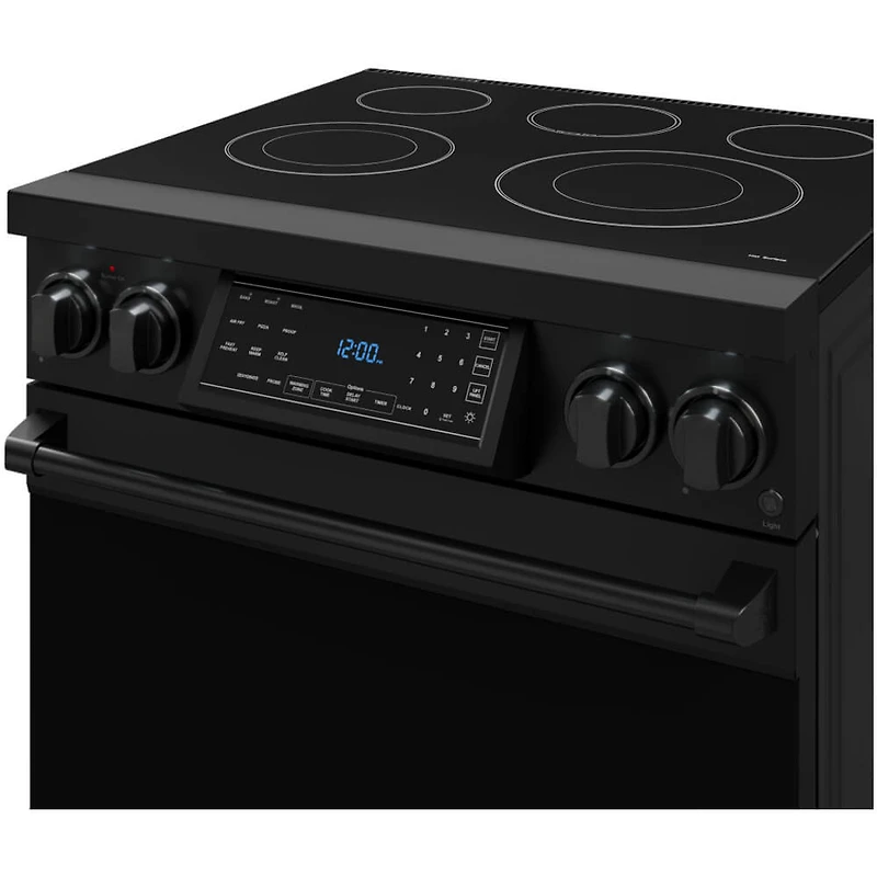 4.55 Cu. Ft. Matte Black Gordon Ramsay Collection Freestanding Electric Range