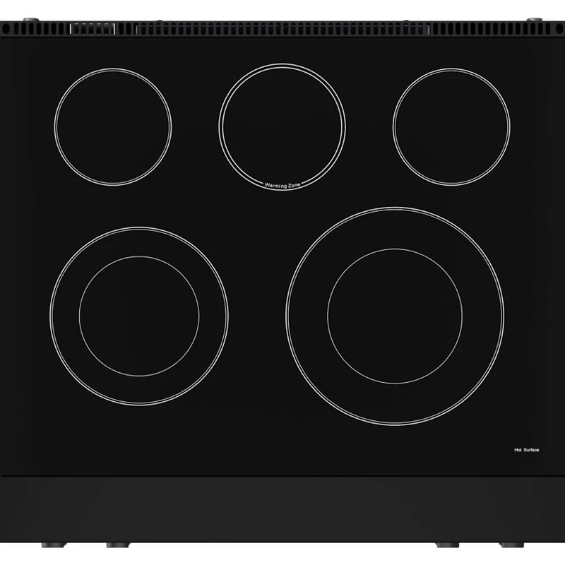 4.55 Cu. Ft. Matte Black Gordon Ramsay Collection Freestanding Electric Range