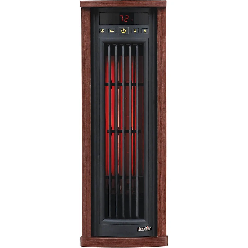 Oscillating Electric Tower Heater - Cherry - OPEN BOX