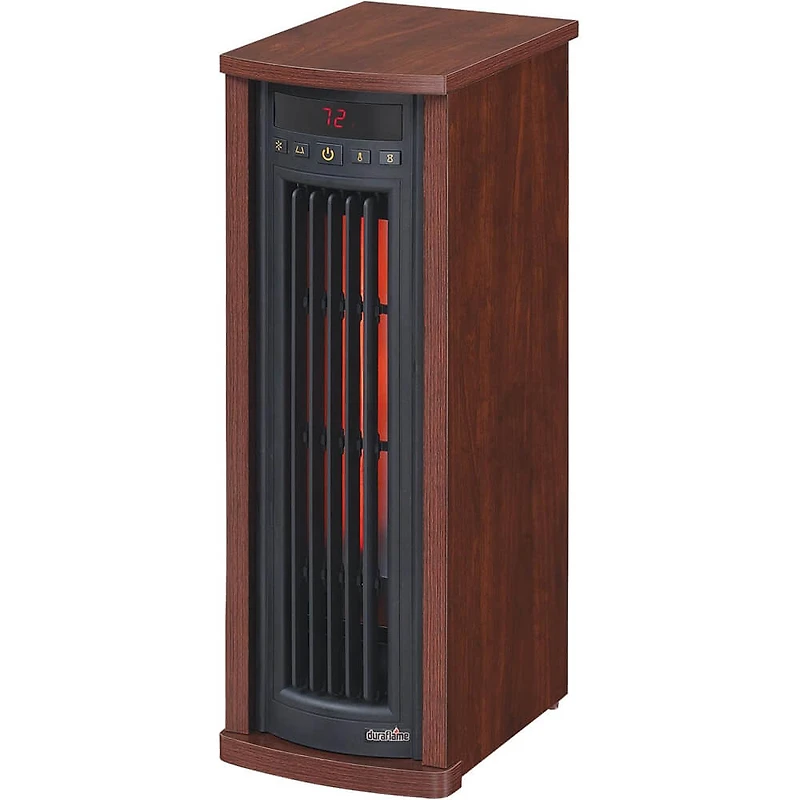 Oscillating Electric Tower Heater - Cherry - OPEN BOX