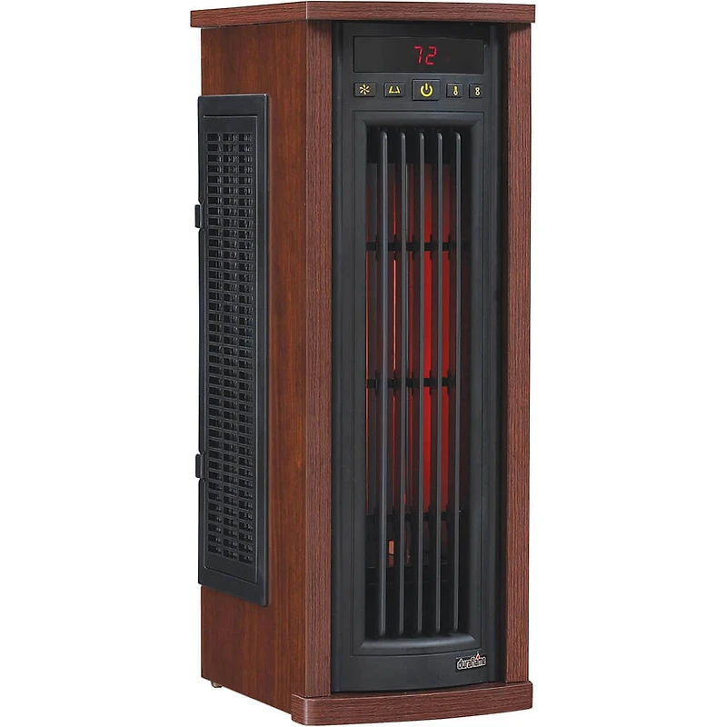 Oscillating Electric Tower Heater - Cherry - OPEN BOX