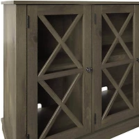 Sideboard Buffet with Tempered Glass Doors