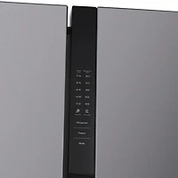21 Cu. Ft. Stainless Side-by-Side Refrigerator