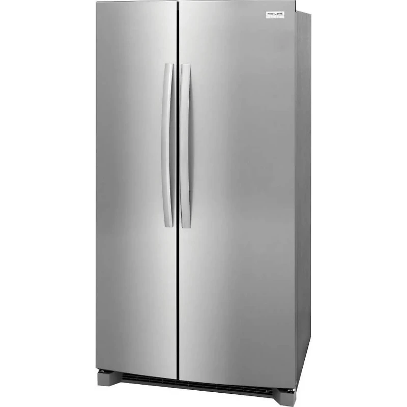 26 Cu. Ft. Stainless 2-Door Side-by-Side Refrigerator w/Internal Ice and Water