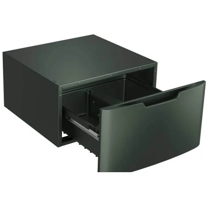 28 inch Green Laundry Pedestal with Storage Drawer