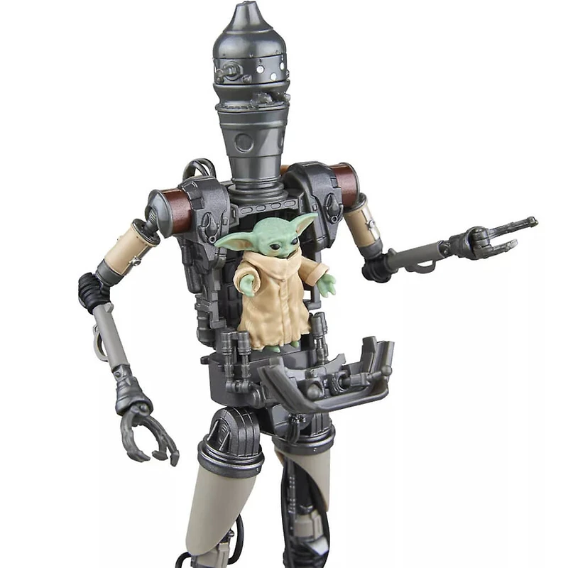 The Black Series - The Mandalorian: IG-12 and Grogu Action Figure Set 4-Pack