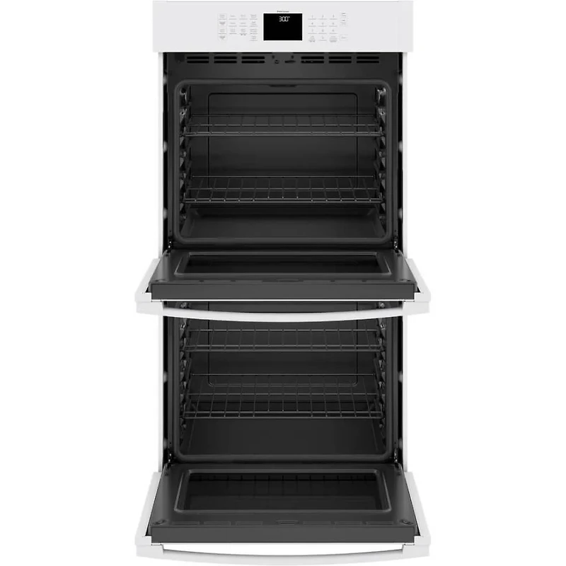 27 inch White Built-In Double Electric Wall Oven