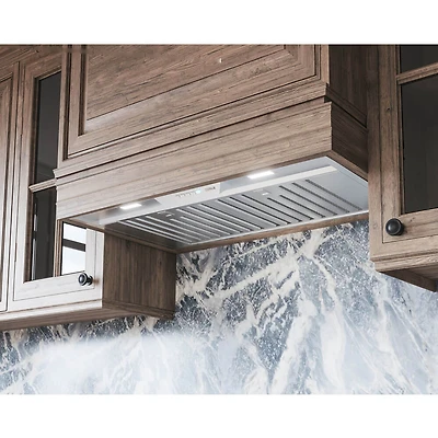 30 inch Monsoon Mini II Stainless Cabinet Insert Range Hood