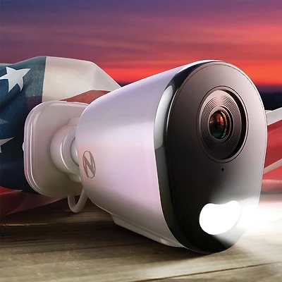 4K HD Wi-Fi Security Camera - White