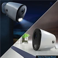4K HD Wi-Fi Security Camera - White