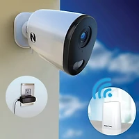 Expandable Wi-Fi 4K Security System - White