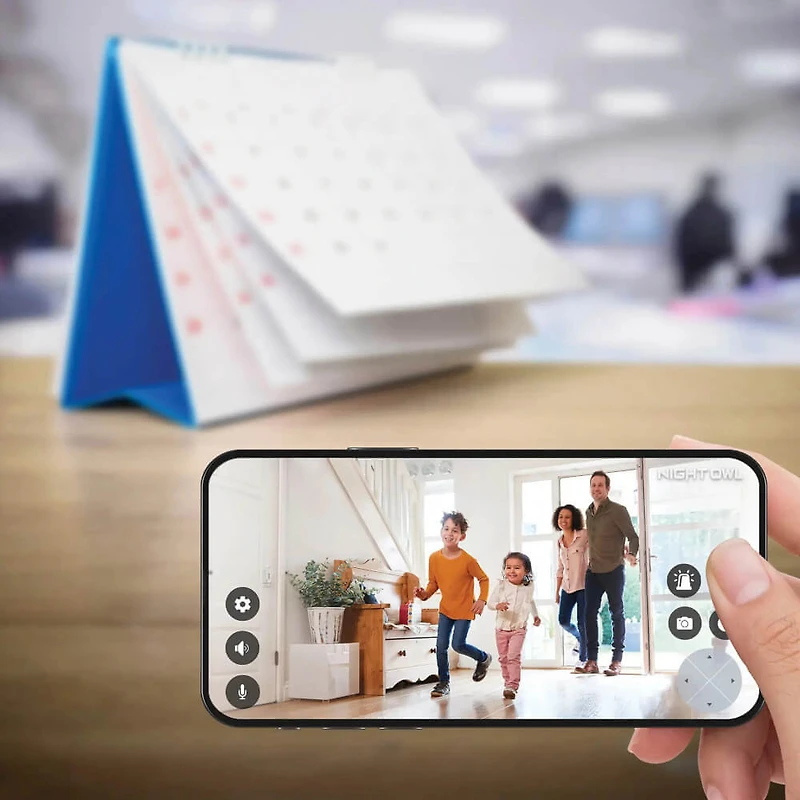 Expandable Wi-Fi 4K Security System - White