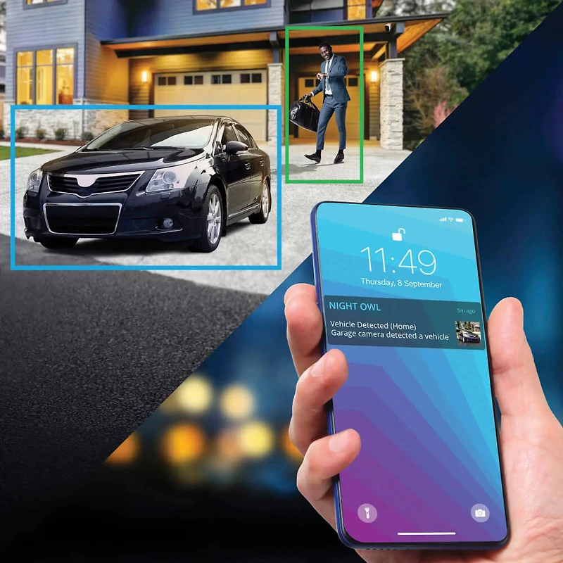 Expandable Wi-Fi 4K Security System - White