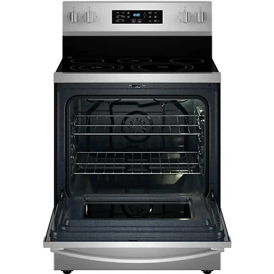 5.3 Cu. Ft. Stainless Freestanding Smooth Top Electric Range