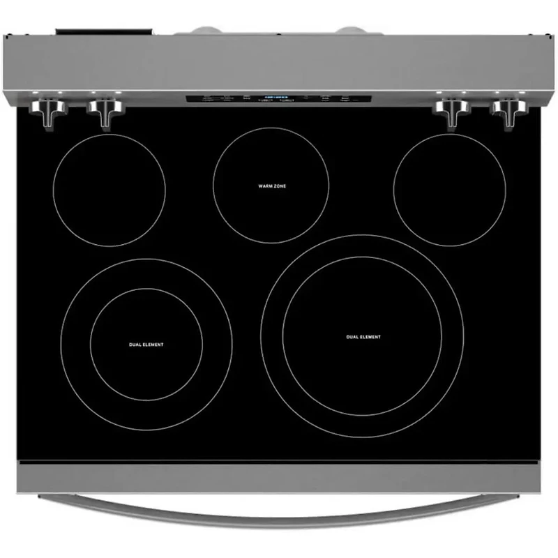 5.3 Cu. Ft. Stainless Freestanding Smooth Top Electric Range