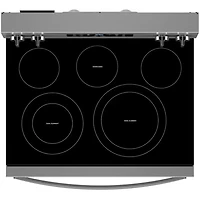 5.3 Cu. Ft. Stainless Freestanding Smooth Top Electric Range