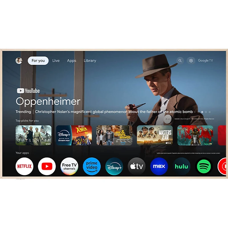 inch Class NXTFRAME 4K QLED Smart TV