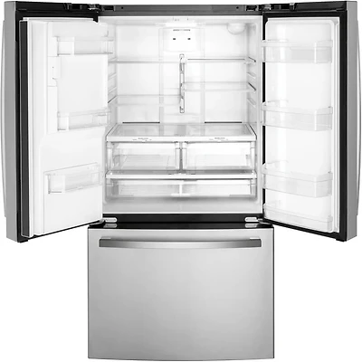 20.6 Cu. Ft. Stainless 3-Door Counter Depth French Door Refrigerator