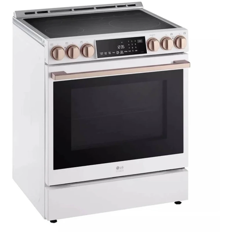 6.3 Cu. Ft. Essence White Slide-In Induction Range