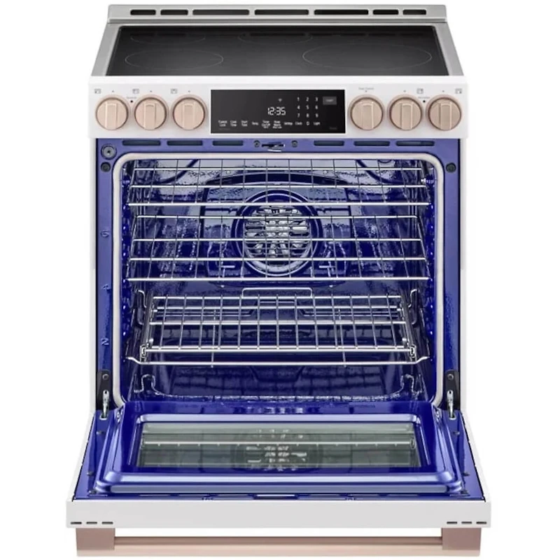6.3 Cu. Ft. Essence White Slide-In Induction Range