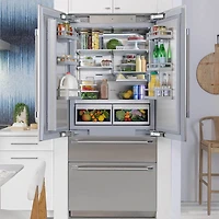 18.8 Cu. Ft. Freedom Stainless Built-In French Door Smart Refrigerator