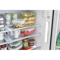 21.3 Cu. Ft. Stainless 4-Door Counter Depth French Door Refrigerator
