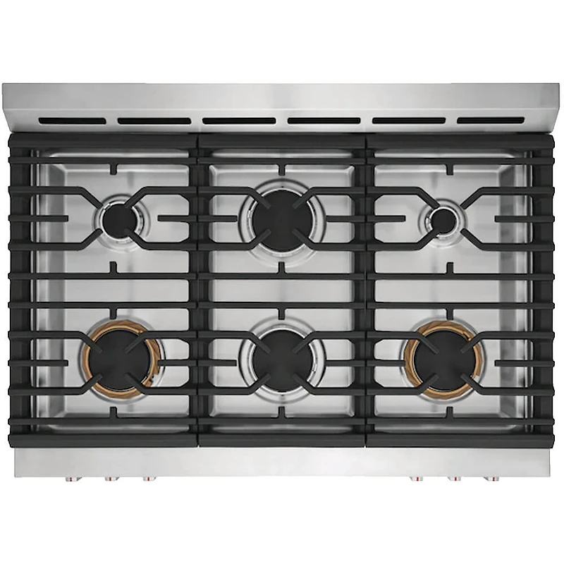 4.6 Cu. Ft. Stainless Freestanding Dual-Fuel Range