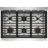 4.6 Cu. Ft. Stainless Freestanding Dual-Fuel Range