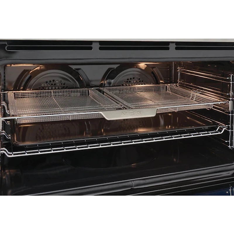 4.6 Cu. Ft. Stainless Freestanding Dual-Fuel Range