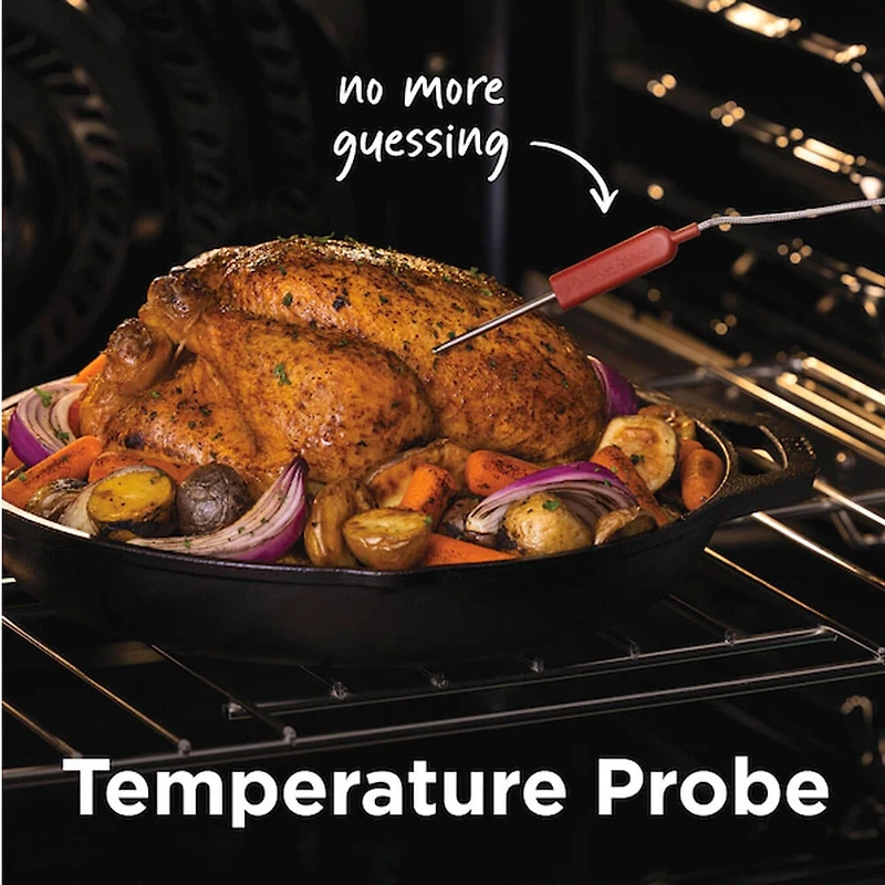 4.6 Cu. Ft. Stainless Freestanding Dual-Fuel Range