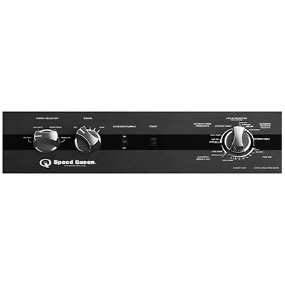 7 Cu. Ft. Black Top Load Gas Dryer