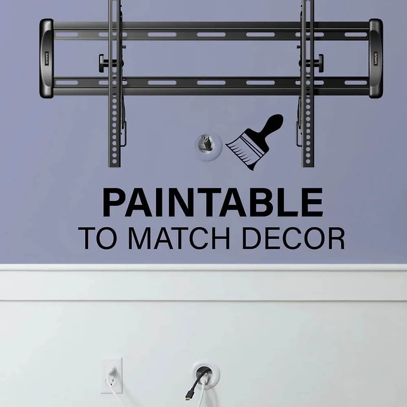 5-Piece 3 3/4 inch PVC White In-Wall Power Outlet Relocator