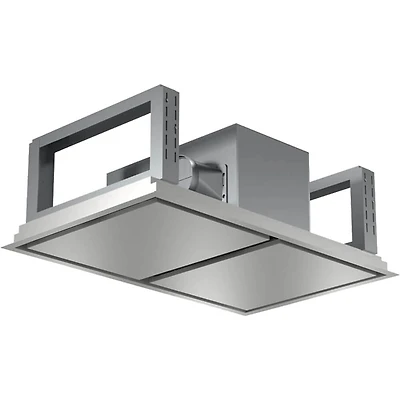44 inch Stainless Recessed Ceiling Mount Insert Range Hood With Remote