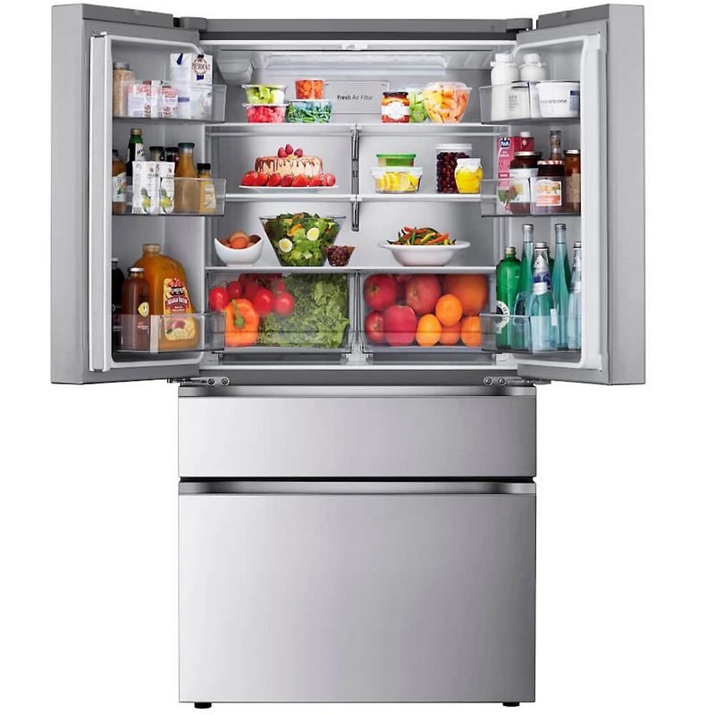 26 Cu. Ft. Stainless 4-Door French Door Refrigerator