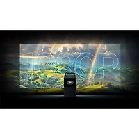 1080p FHD Smart Streaming Home Theater Projector - Black