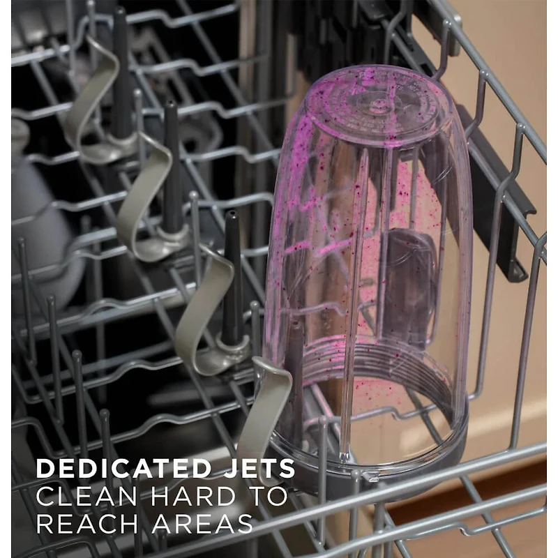 45 dBA Black Top Control Fully Integrated Dishwasher