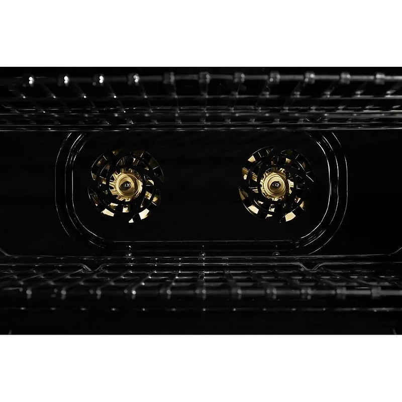 5.1 Cu. Ft. Stainless Freestanding Dual Fuel Range