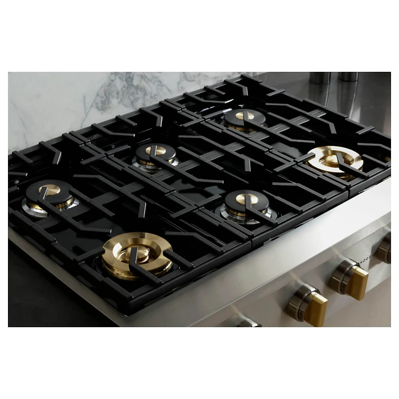 36 inch Statement Series 6 Burner Stainless Gas Rangetop