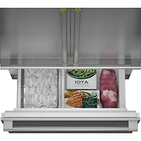 20.1 Cu. Ft. Panel Ready 4-Door Counter Depth French Door Smart Refrigerator